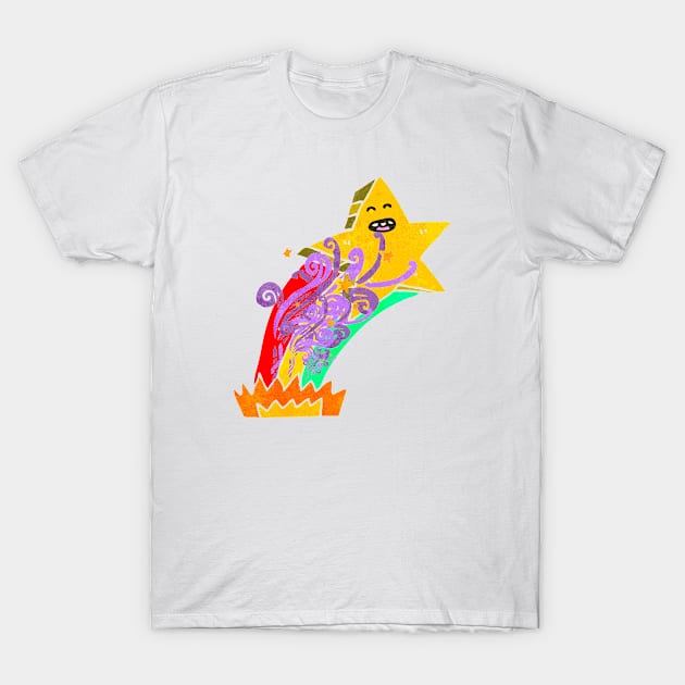 Shooting Star T-Shirt by After Daylight Project